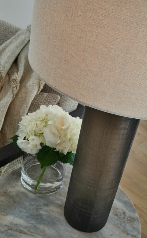 Dingerly - Brown - Glass Table Lamp - Image 3