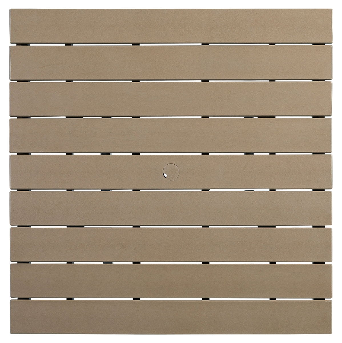 Fairen Trail - Black / Driftwood - Square Counter Tbl W/Umb Opt - Image 4