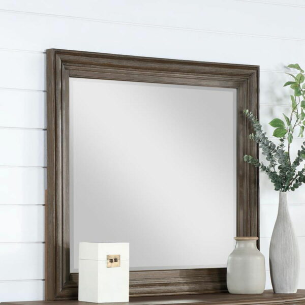Emmett - Rectangular Dresser Mirror - Walnut - Image 2