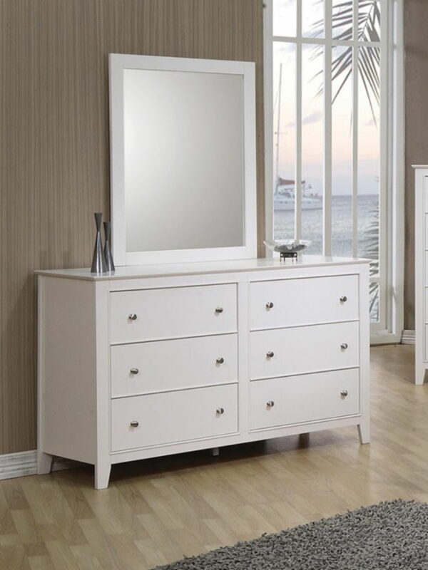 Selena - 6-Drawer Dresser - Buttermilk - Image 11