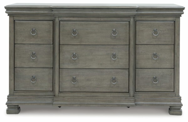 Lexorne - Gray - Dresser - Image 6