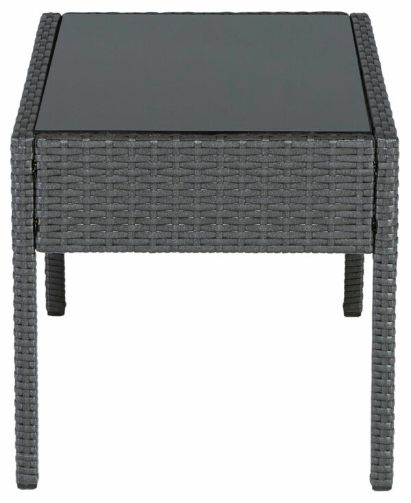 Alina - Gray / Blue - Love/Chairs/Table Set (Set of 4) - Image 13