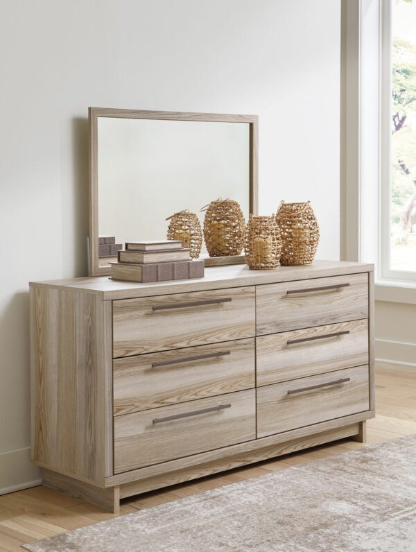 Hasbrick - Slat Panel Bedroom Set - Image 3