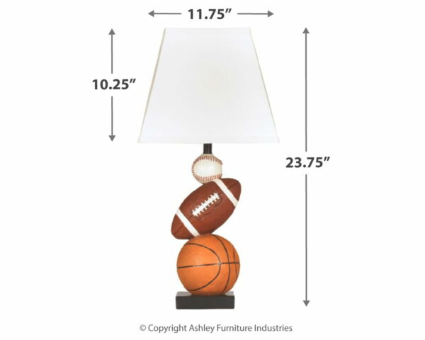 Nyx - Orange - Poly Table Lamp - Image 7