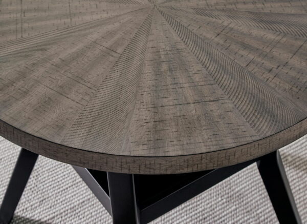 Corloda - Black / Gray - Round Counter Table Set (Set of 5) - Image 5