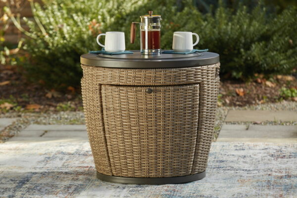 Malayah - Brown - Fire Pit - Image 10