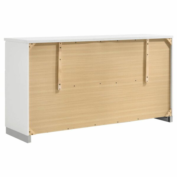Jeremaine - Upholstered Platform Bedroom Set With LED - Image 26