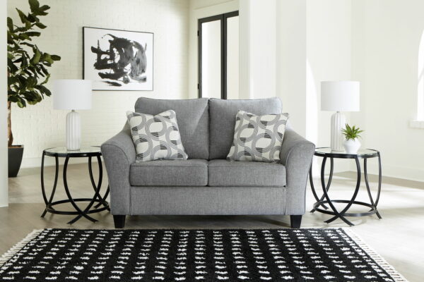 Mathonia - Smoke - Loveseat - Image 2
