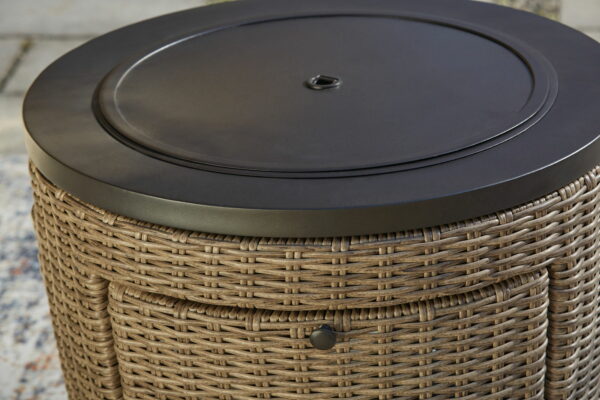 Malayah - Brown - Fire Pit - Image 8