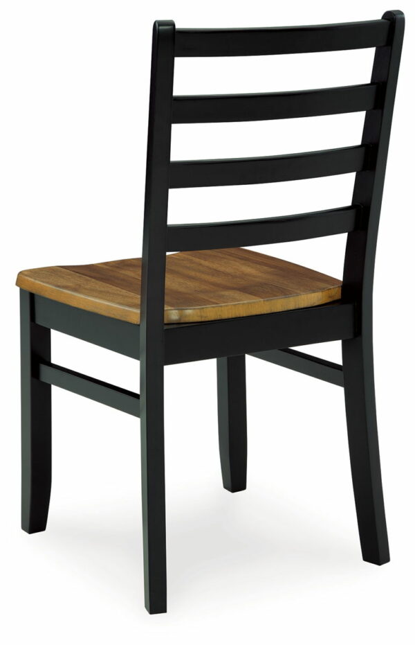 Blondon - Brown / Black - Dining Table and 4 Chairs (Set of 5) - Image 13