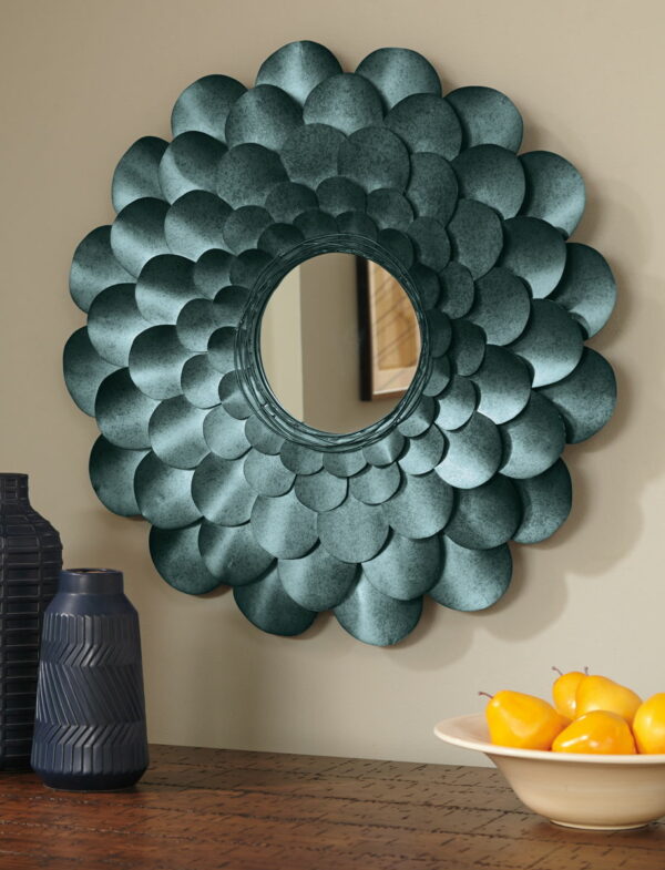 Deunoro - Blue - Accent Mirror - Image 2