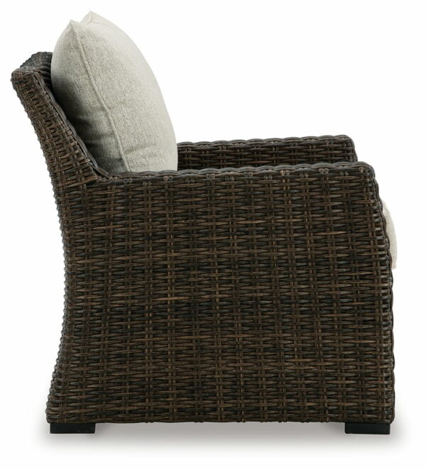 Brook Ranch - Brown - Lounge Chair With Cushion - Image 4