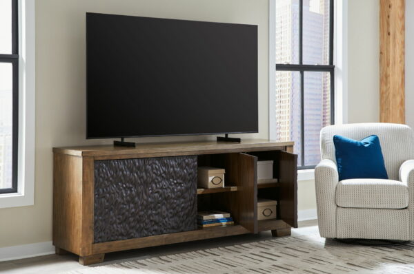 Rosswain - Warm Brown - Extra Large TV Stand - Image 4