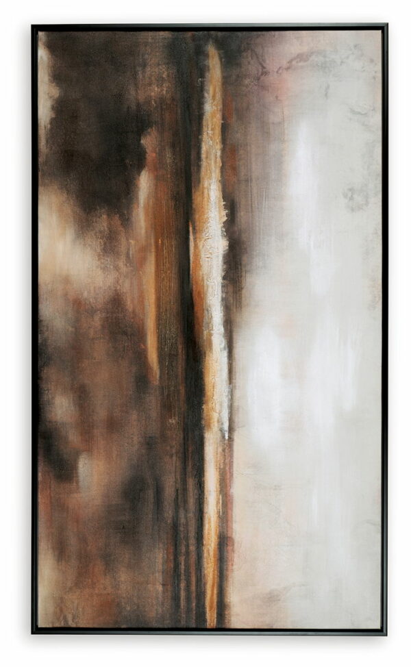 Drewland - Black / Brown / Orange - Wall Art - Image 6