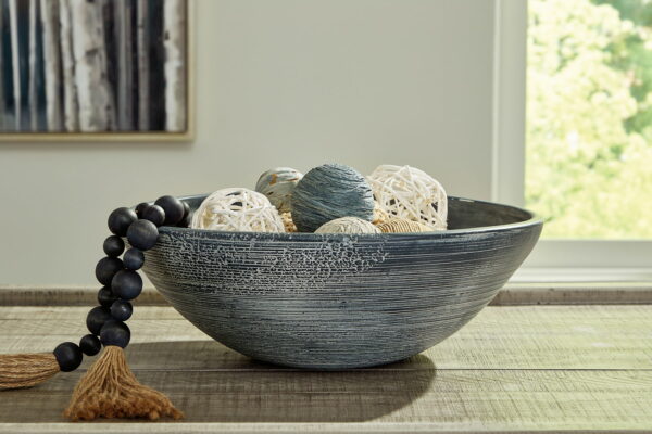 Meadie - Distressed Blue - Bowl - Image 4