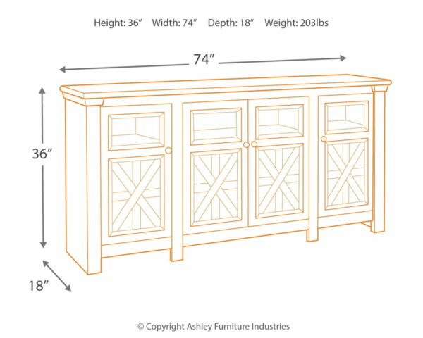 Bolanburg - TV Stand - Image 13