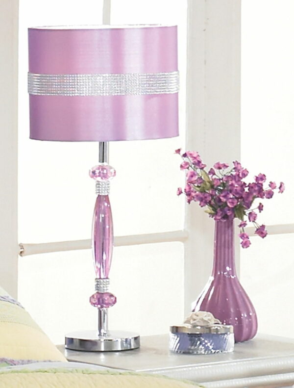 Nyssa - Purple - Metal Table Lamp - Image 10