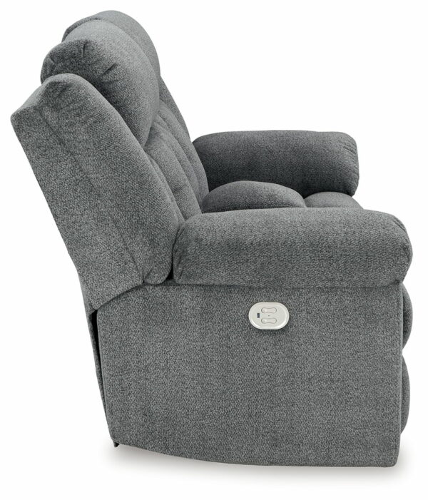 Tip-off - Power Reclining Loveseat With Console / Adj Headrest - Image 17