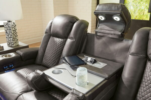 Fyne-dyme - Power Reclining Sofa With Adj Headrest - Image 8