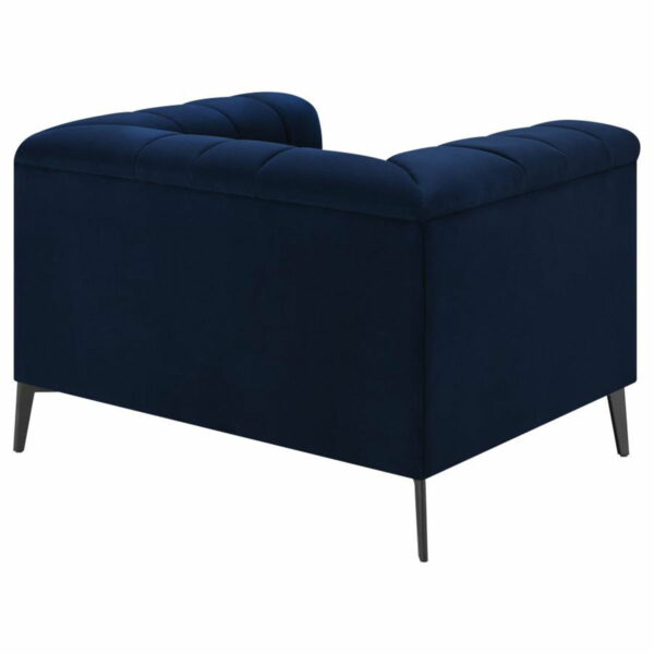 Chalet - Tuxedo Arm Chair - Blue - Image 2