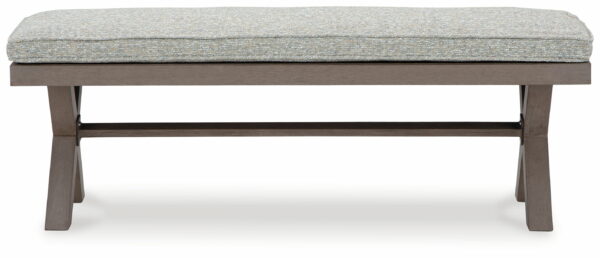 Hillside Barn - Gray / Brown - Bench With Cushion - Image 8
