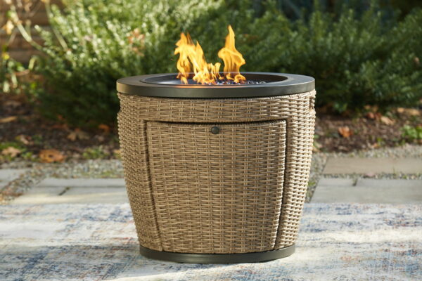 Malayah - Brown - Fire Pit - Image 2