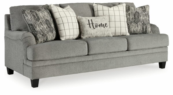 Davinca - Charcoal - Sofa - Image 5