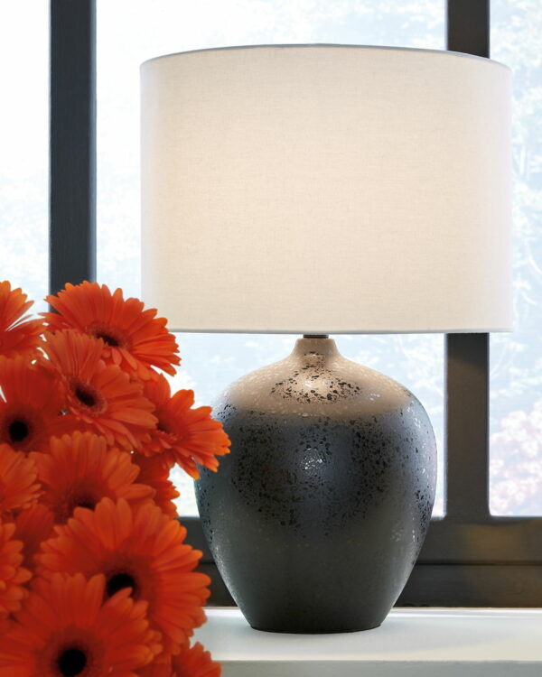 Ladstow - Black - Ceramic Table Lamp - Image 3