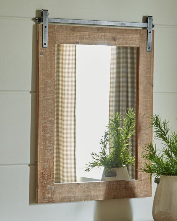 Lanie - Antique Brown - Accent Mirror - Image 3
