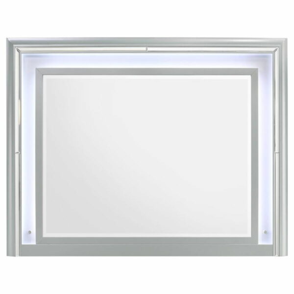 Veronica - Dresser Mirror - Light Silver - Image 7
