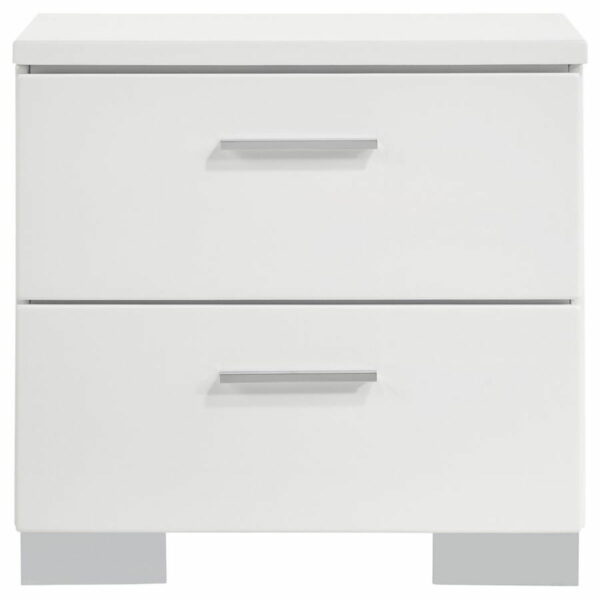 Jeremaine - Upholstered Platform Bedroom Set With LED - Image 57