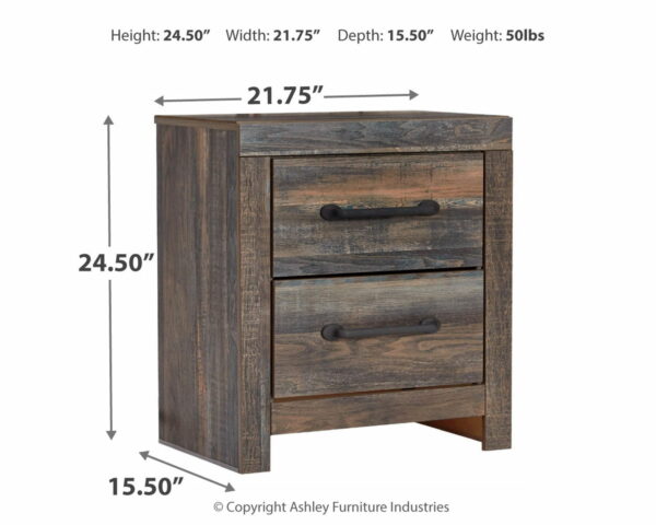 Drystan - Dresser, Mirror, Bookcase Bed Set - Image 11