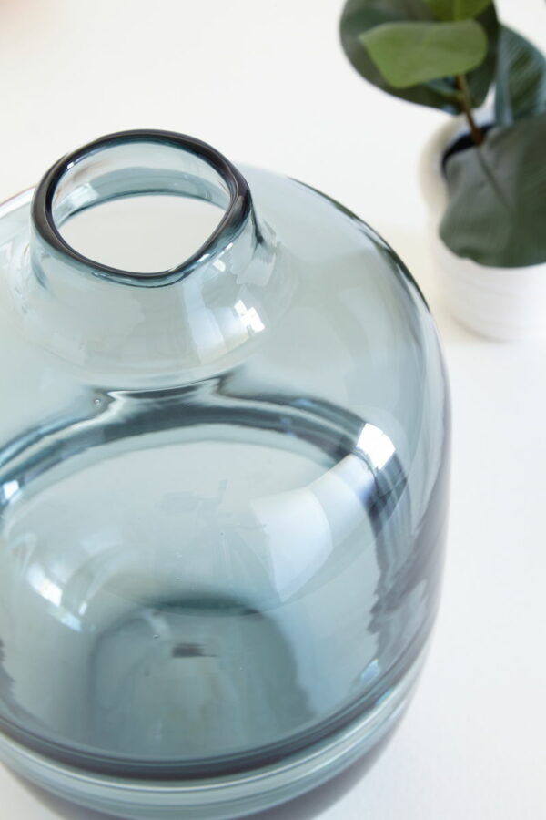 Lemmitt - Teal - Vase - Image 3