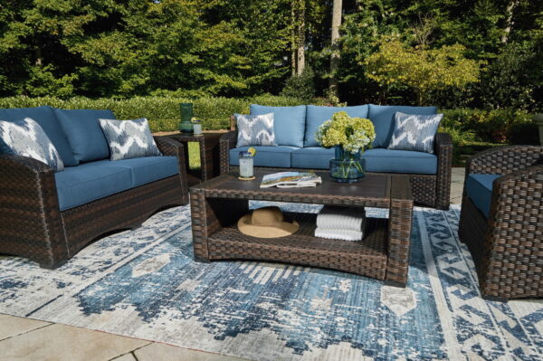 Windglow - Brown - Rectangular Cocktail Table - Image 2