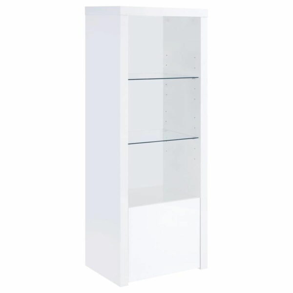 Jude - 3 Piece Entertainment Center With 71" TV Stand - White High Gloss - Image 10