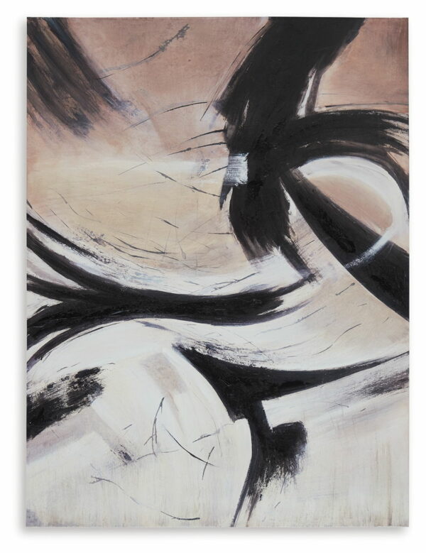 Braidage - Brown / Black / White - Wall Art - Image 4