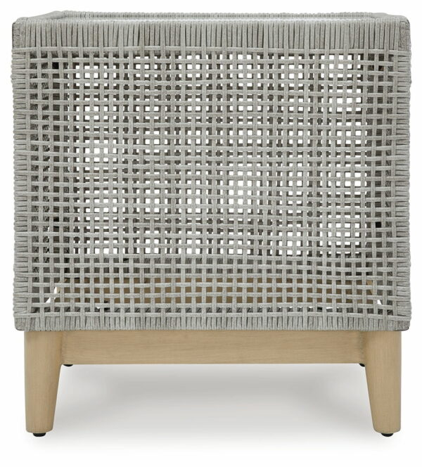 Seton Creek - Gray - Square End Table - Image 7