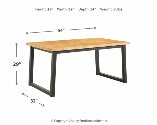 Town - Brown / Black - Dining Table Set (Set of 3) - Image 8