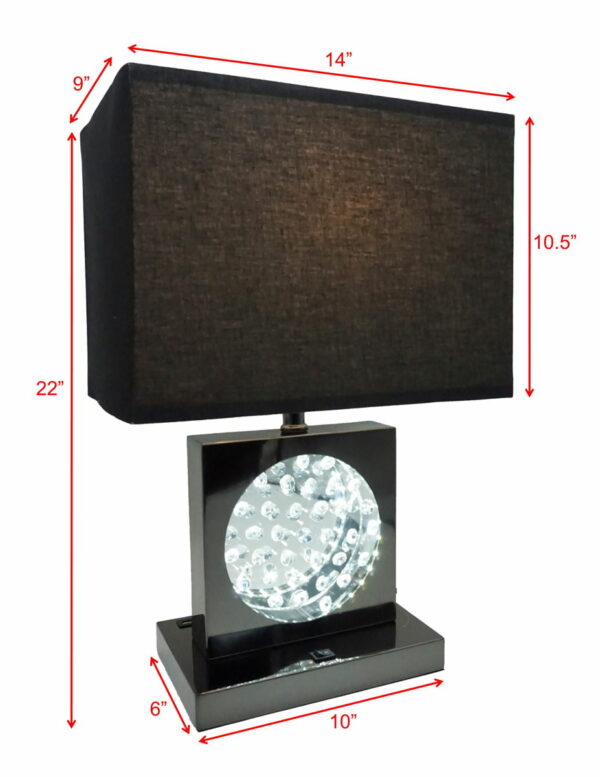 Table Lamp - Black Nickel - Image 2