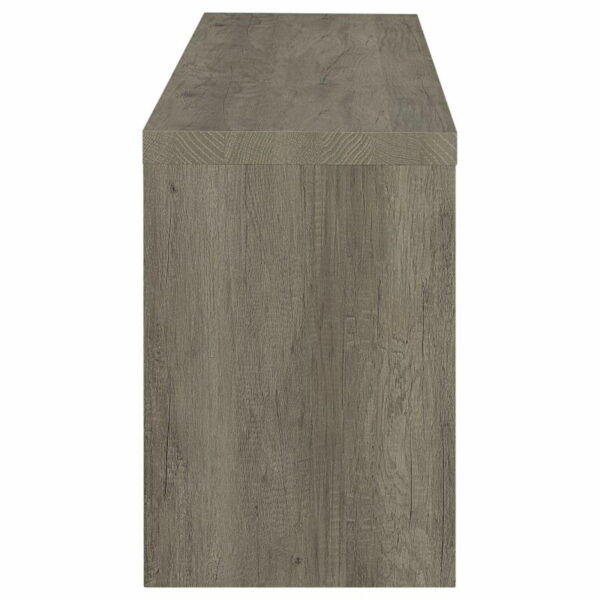 Burke - 2-Drawer TV Console - Gray Driftwood - Image 6