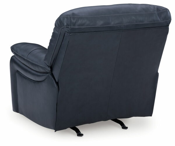 Leesworth - Ocean - 3 Pc. - Power Reclining Sofa, Power Reclining Loveseat, Power Rocker Recliner - Image 4