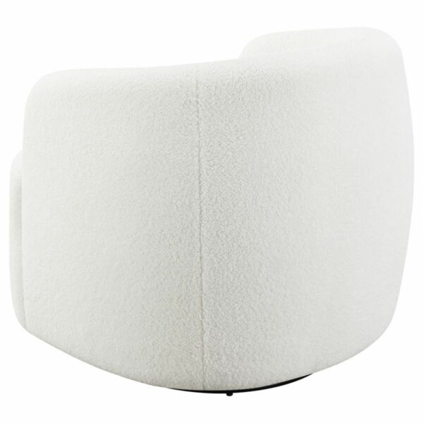 Hudson - Upholstered Swivel Chair - Natural - Image 14