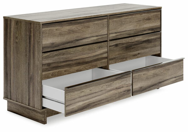 Shallifer - Brown - Six Drawer Dresser - Image 4