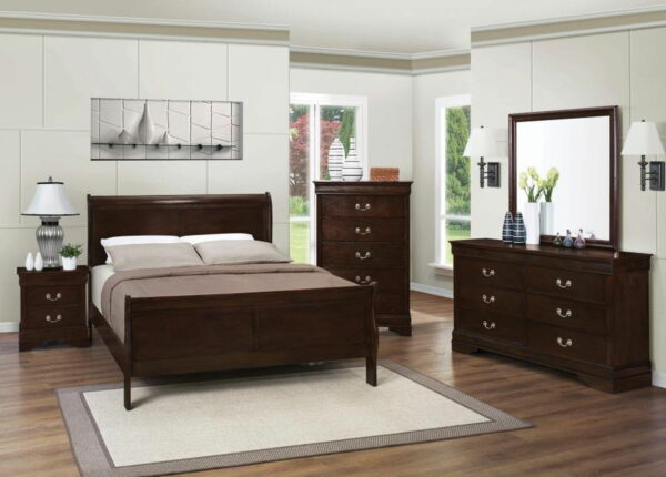 Louis Philippe - Traditional Bedroom Set - Image 25