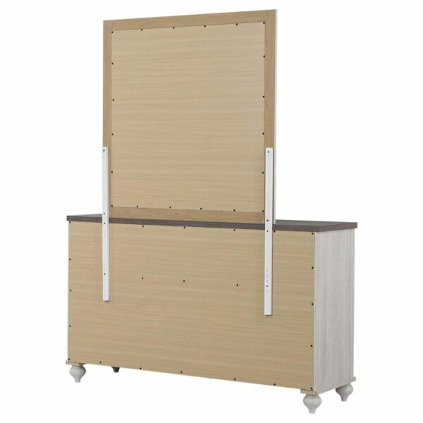 Stillwood - 6-drawer Dresser With Mirror - Vintage Linen - Image 13