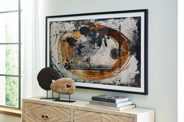 Clefting - Black / Caramel / Tan - Wall Art - Image 7
