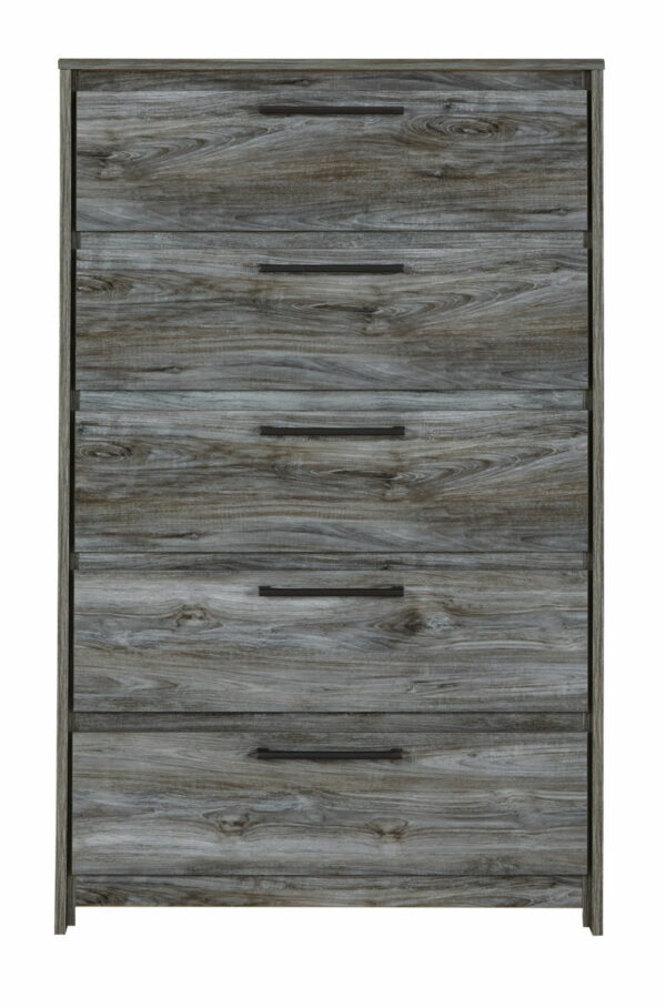 Baystorm - Gray - Five Drawer Chest - Image 2