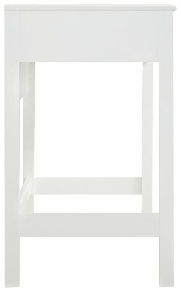 Othello - White - Home Office Small Desk - Image 7