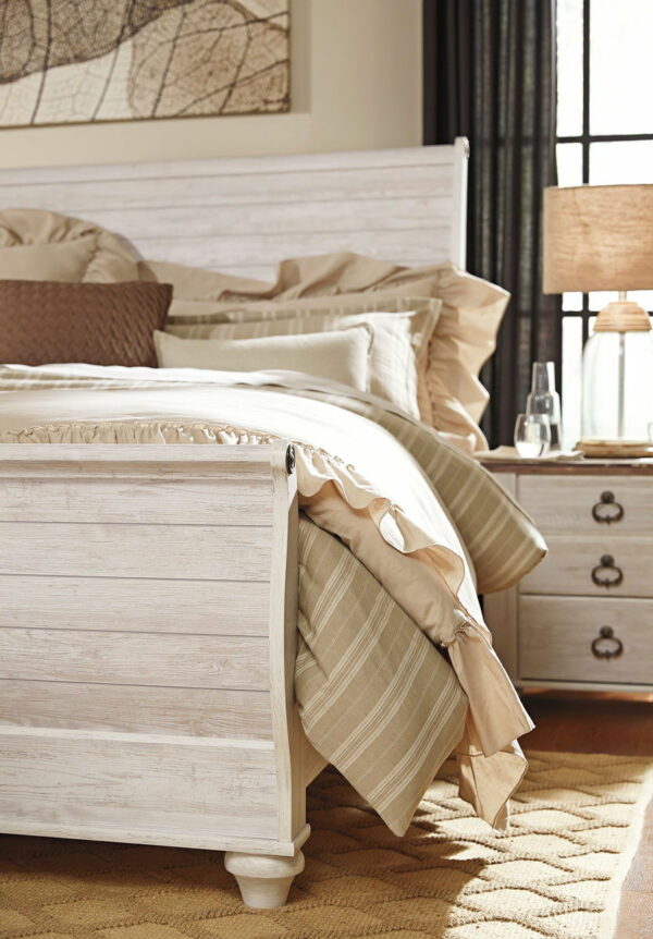 Willowton - Sleigh Bed - Image 4