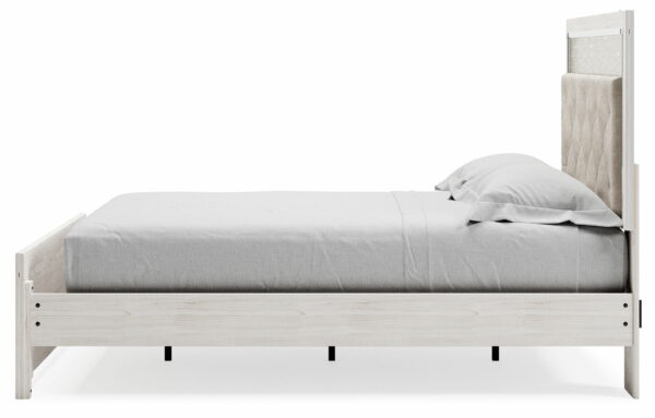 Altyra - White - Queen Panel Bed With Roll Slats - Image 3